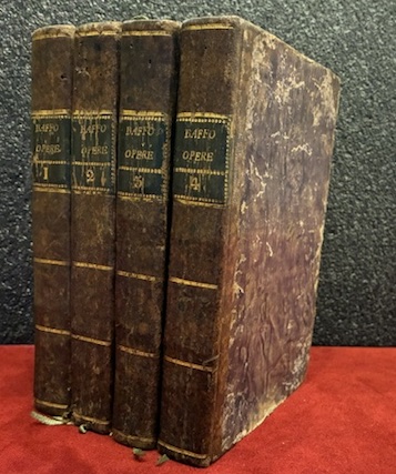 Giorgio Baffo Raccolta universale delle opere di Giorgio Baffo veneto 1789 Cosmopoli (ma Venezia o Genova) s.t.